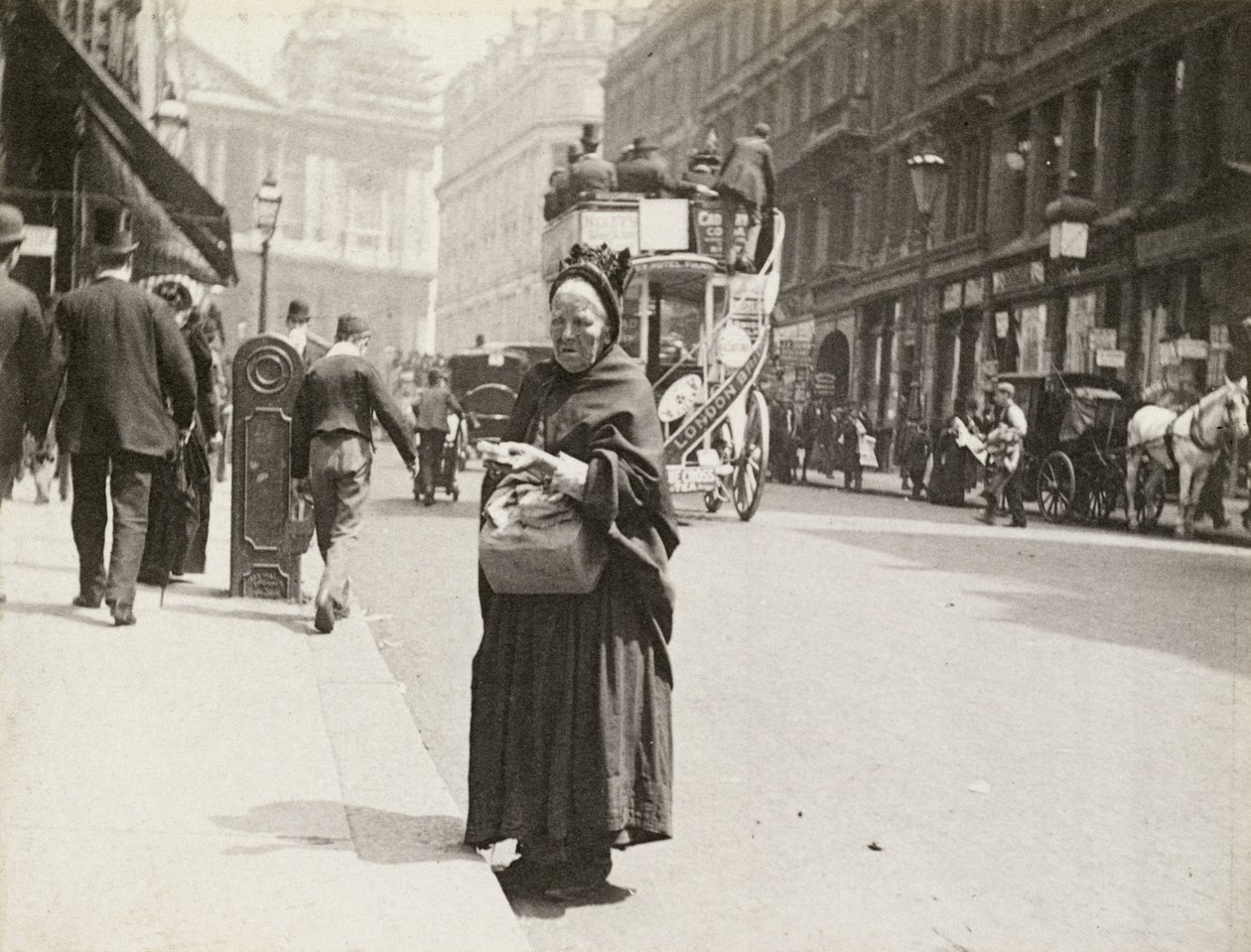 Tændstikkeren, Ludgate Hill, 1893 af Paul Martin