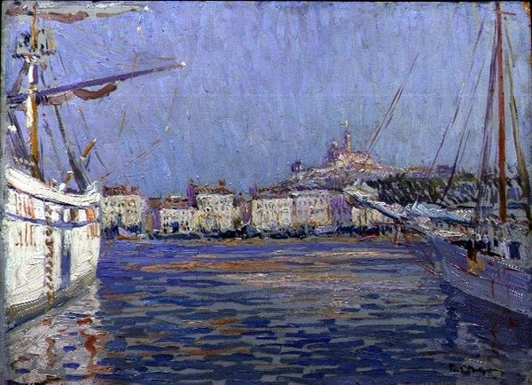Den gamle havn, Marseille af Paul Mathieu