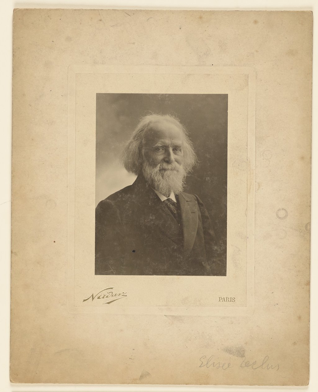 Élisée Reclus af Paul Nadar