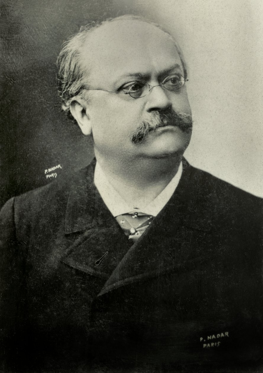 Portræt af Charles Lecocq (foto) af Paul Nadar
