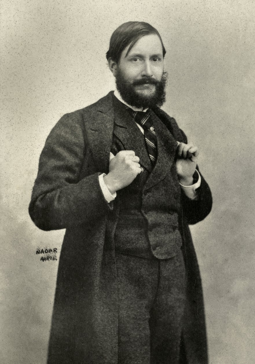 Portræt af Jean Louis Forain (foto) af Paul Nadar