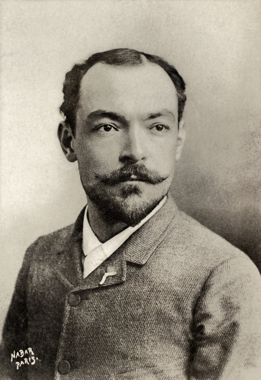 Portræt af Leon Marais (foto) af Paul Nadar