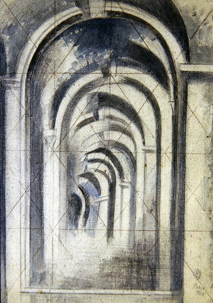 Buer (studie), firkantet til overførsel af Paul Nash