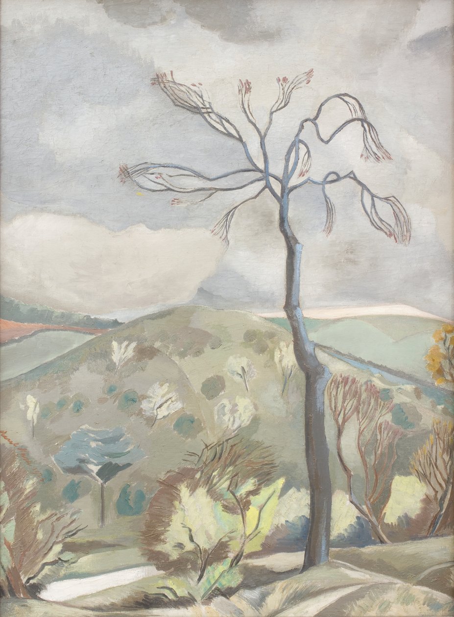 Efterårslandskab af Paul Nash