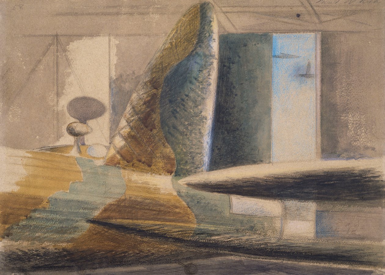 Bomber Lair, Egg og Finn af Paul Nash
