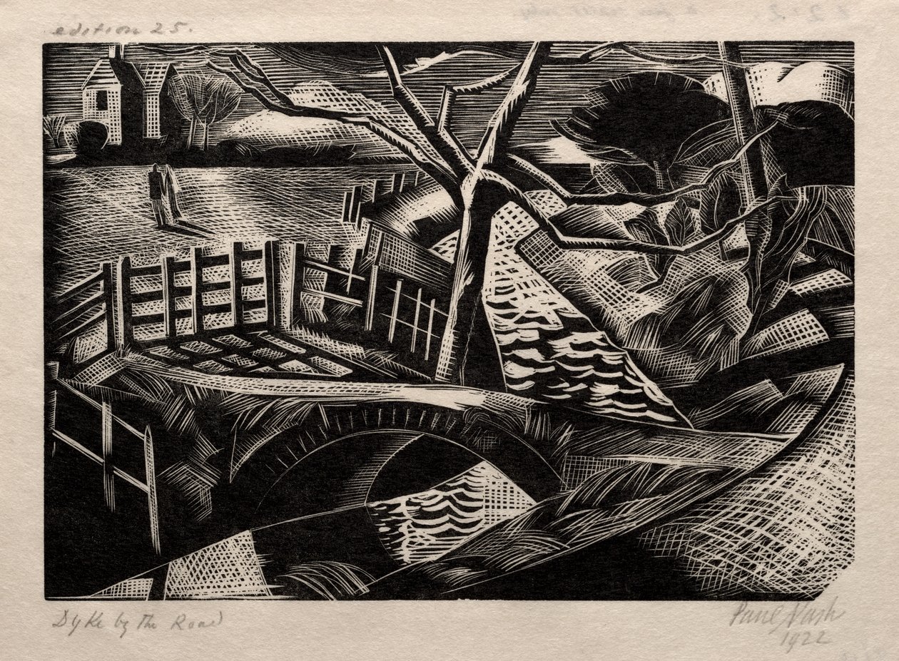 Dige ved Vejen af Paul Nash