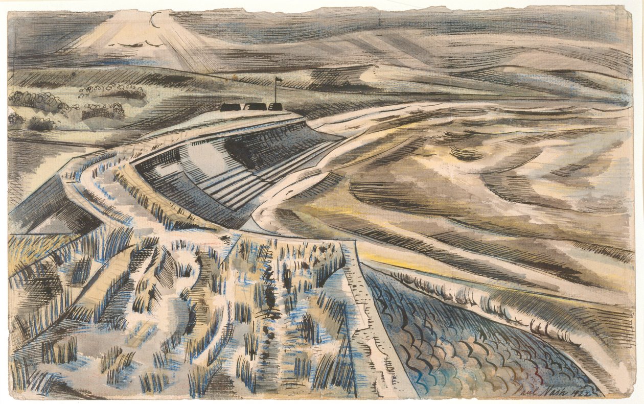 Dymchurch, Kent af Paul Nash
