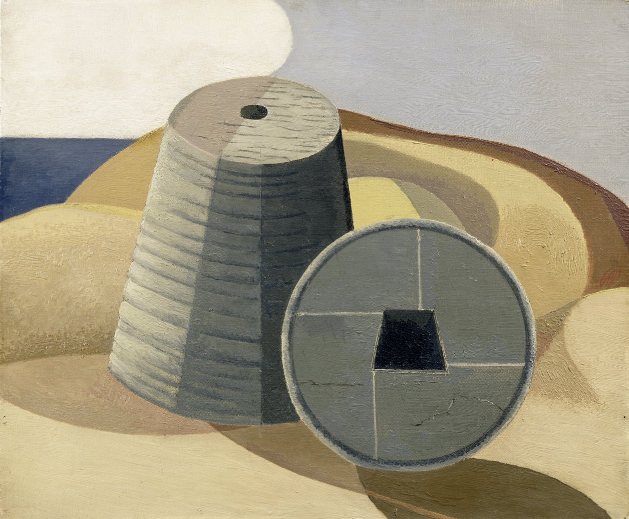 Mineralske genstande af Paul Nash