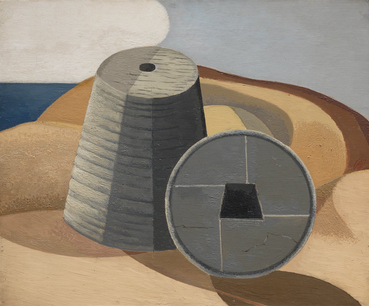 Mineralske genstande af Paul Nash