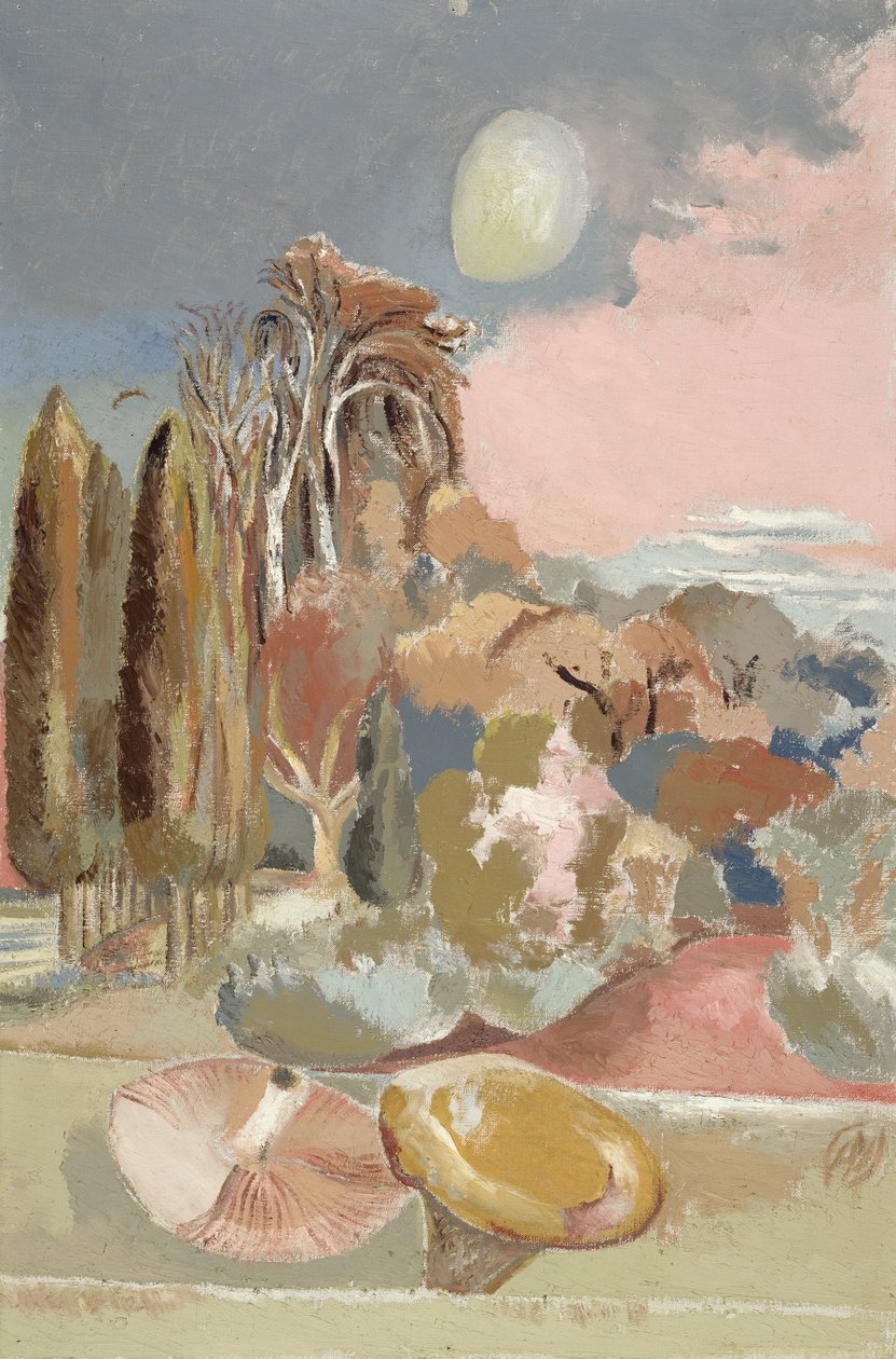 november månen af Paul Nash