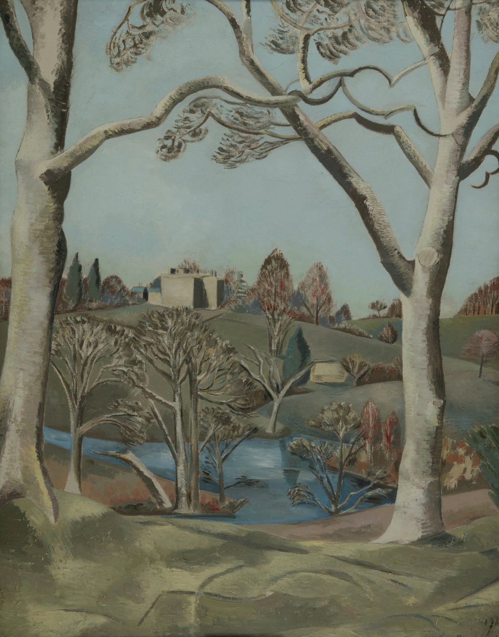Sandling Park, Kent af Paul Nash