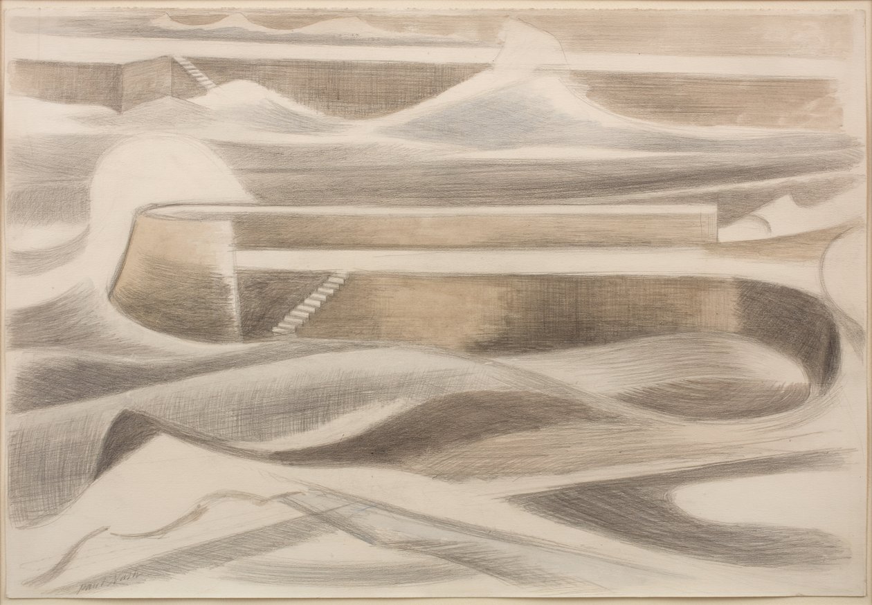 Havets væg af Paul Nash