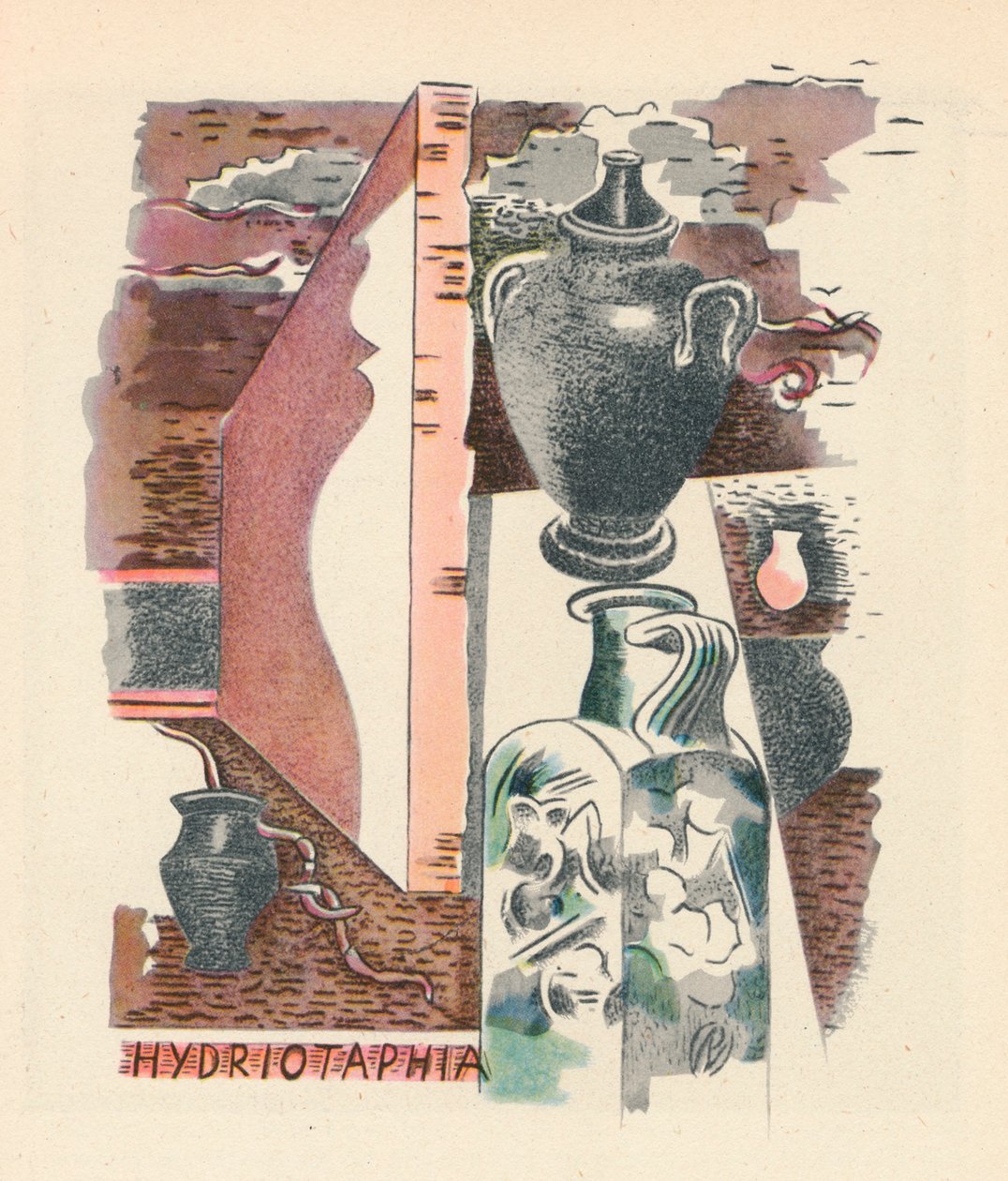 Maleren som Illustrator, 1932, 1946 af Paul Nash
