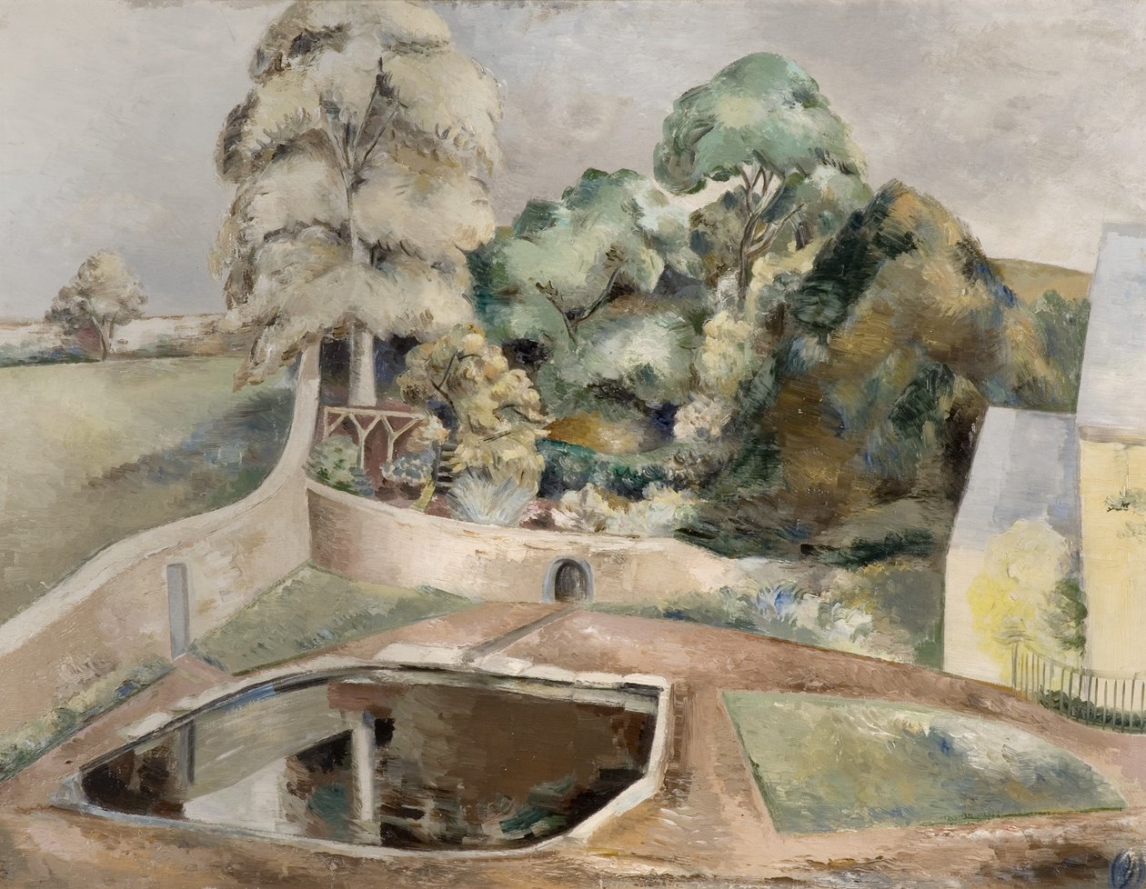 Dammen ved Souldern af Paul Nash