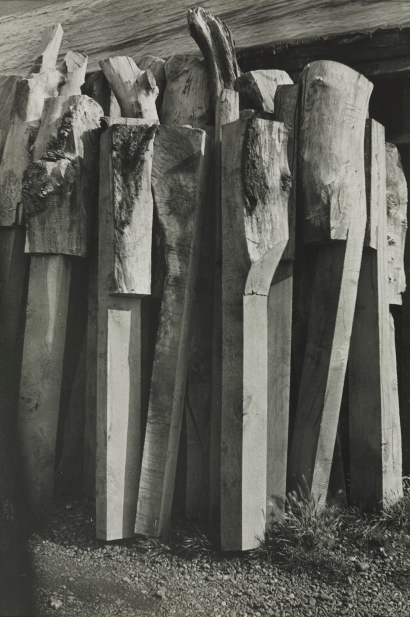 Totems, Gammelt Skibsværft, Rye af Paul Nash