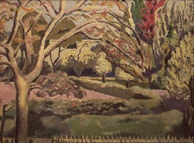 Hvide blade frugtplantager af Paul Nash