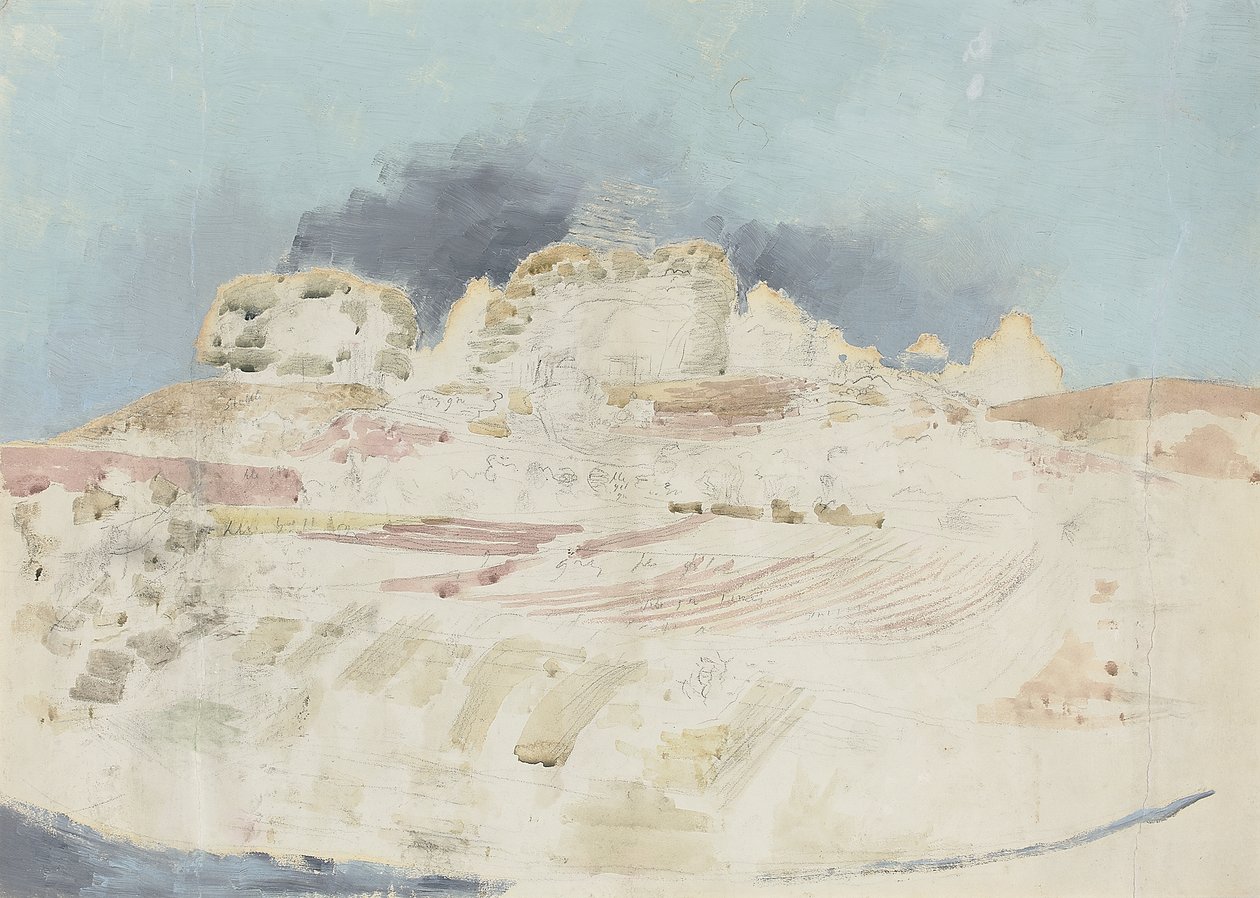 Wittenham klumper af Paul Nash