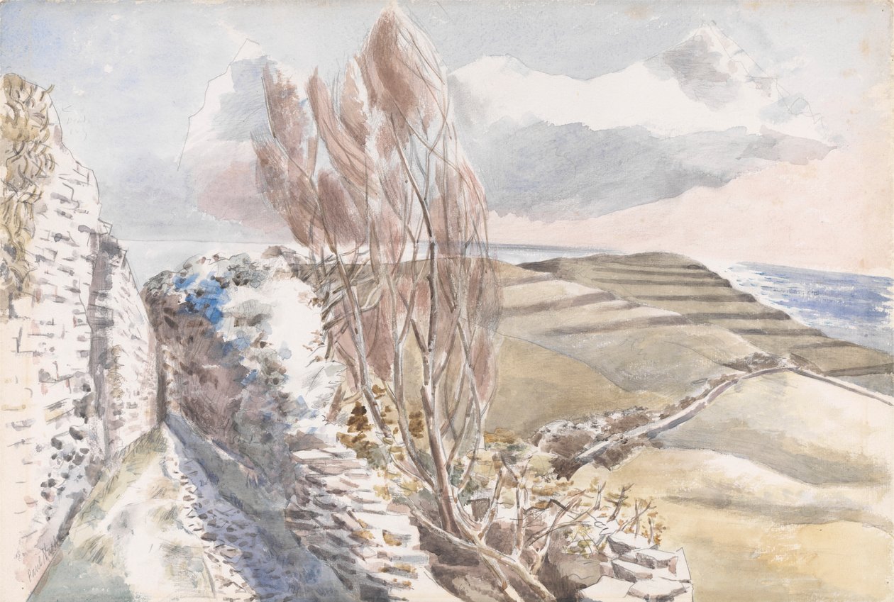 Worth Matravers, Dorset af Paul Nash