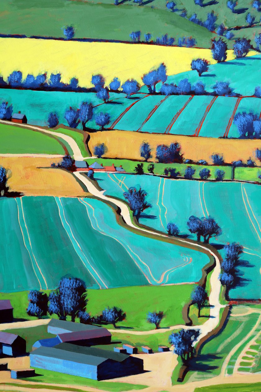 Country Lane Summer II af Paul Powis