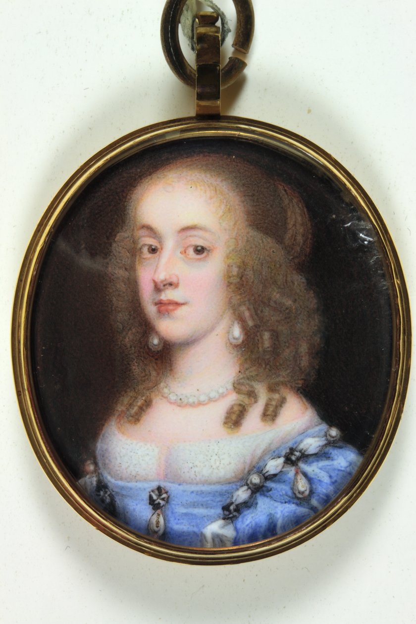 A Lady (akvarel på vellum) af Paul Prieur