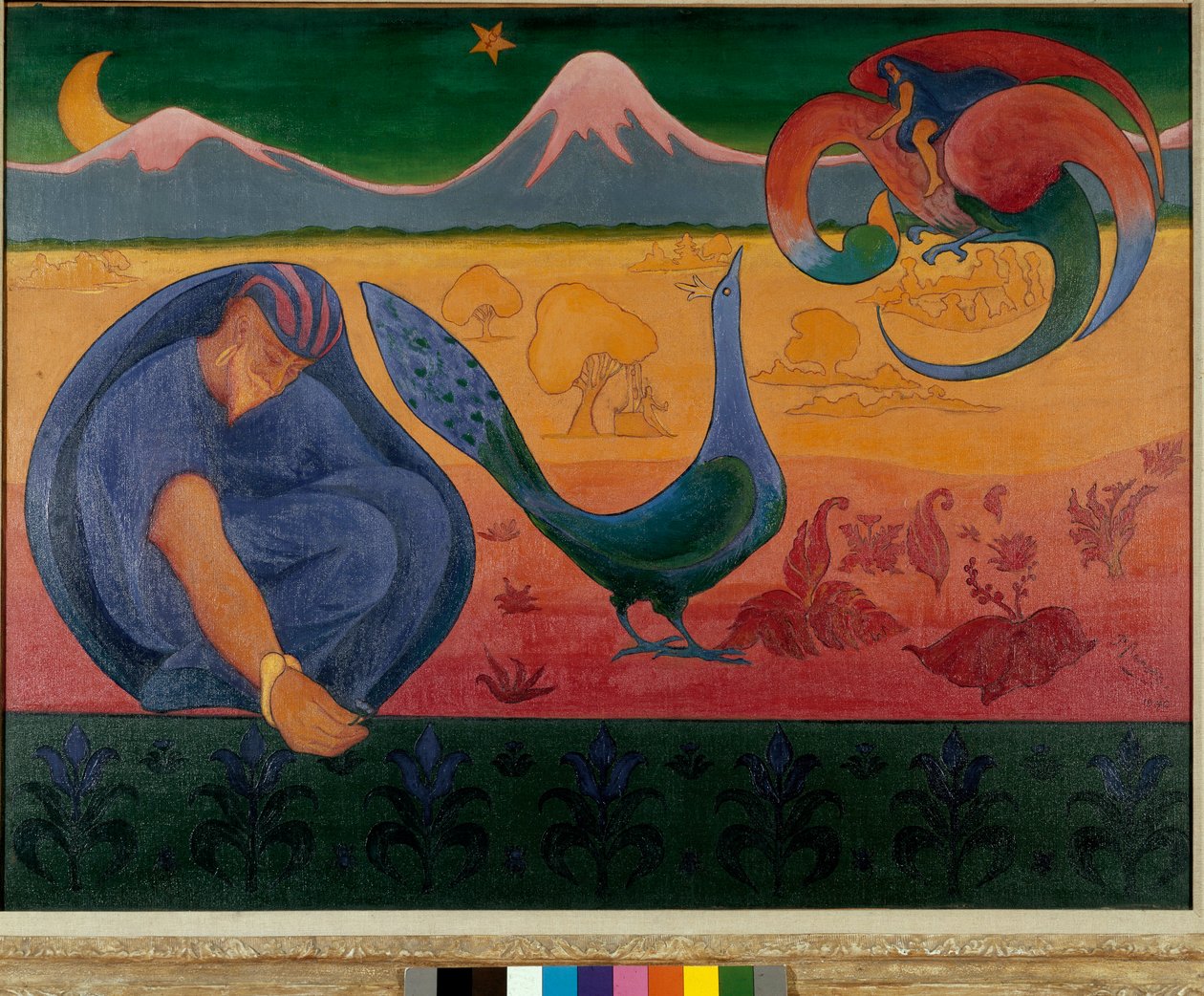 Nabis landskab (maleri af Paul Elie Ranson