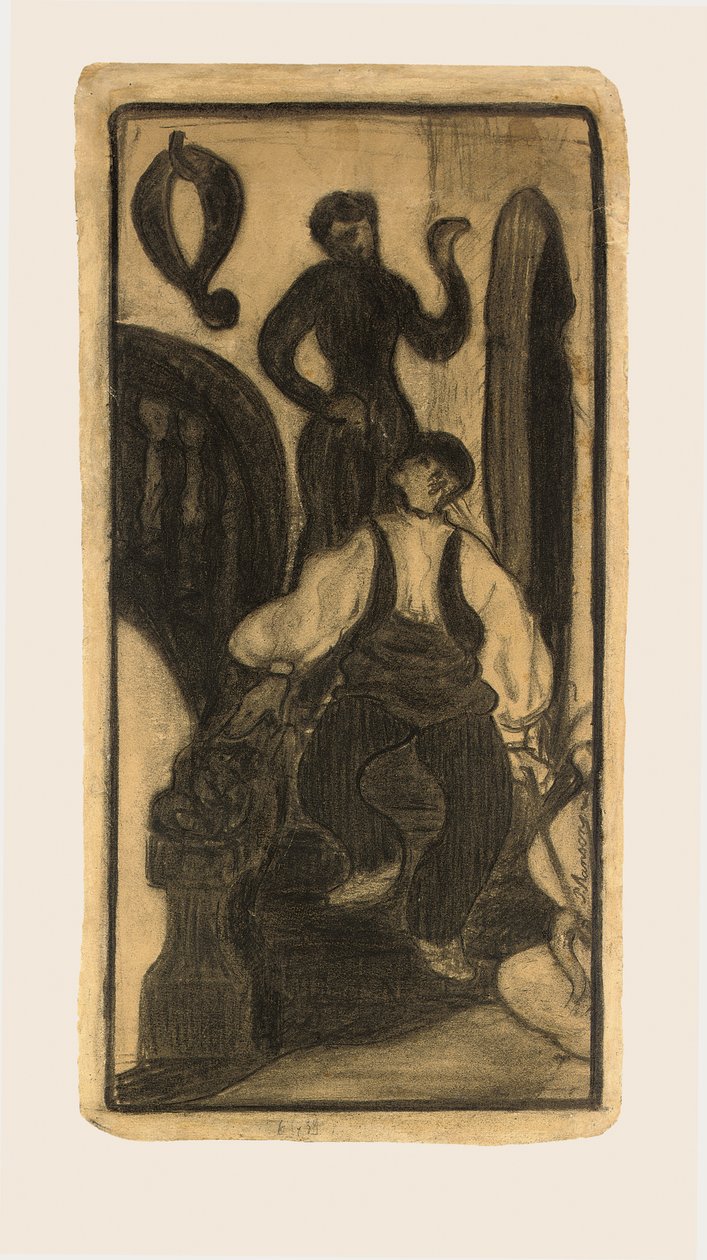 Staircase an Inn, Baskerlandet, 1893 af Paul Elie Ranson