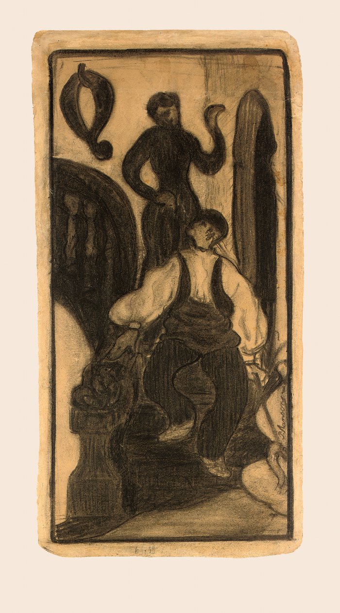 Trappe i en kro, Baskerlandet af Paul Elie Ranson