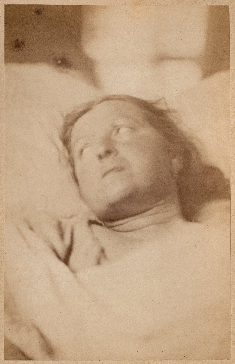 Hysterisk epilepsi, korsfæstelse, hovedstilling, plade VII fra 