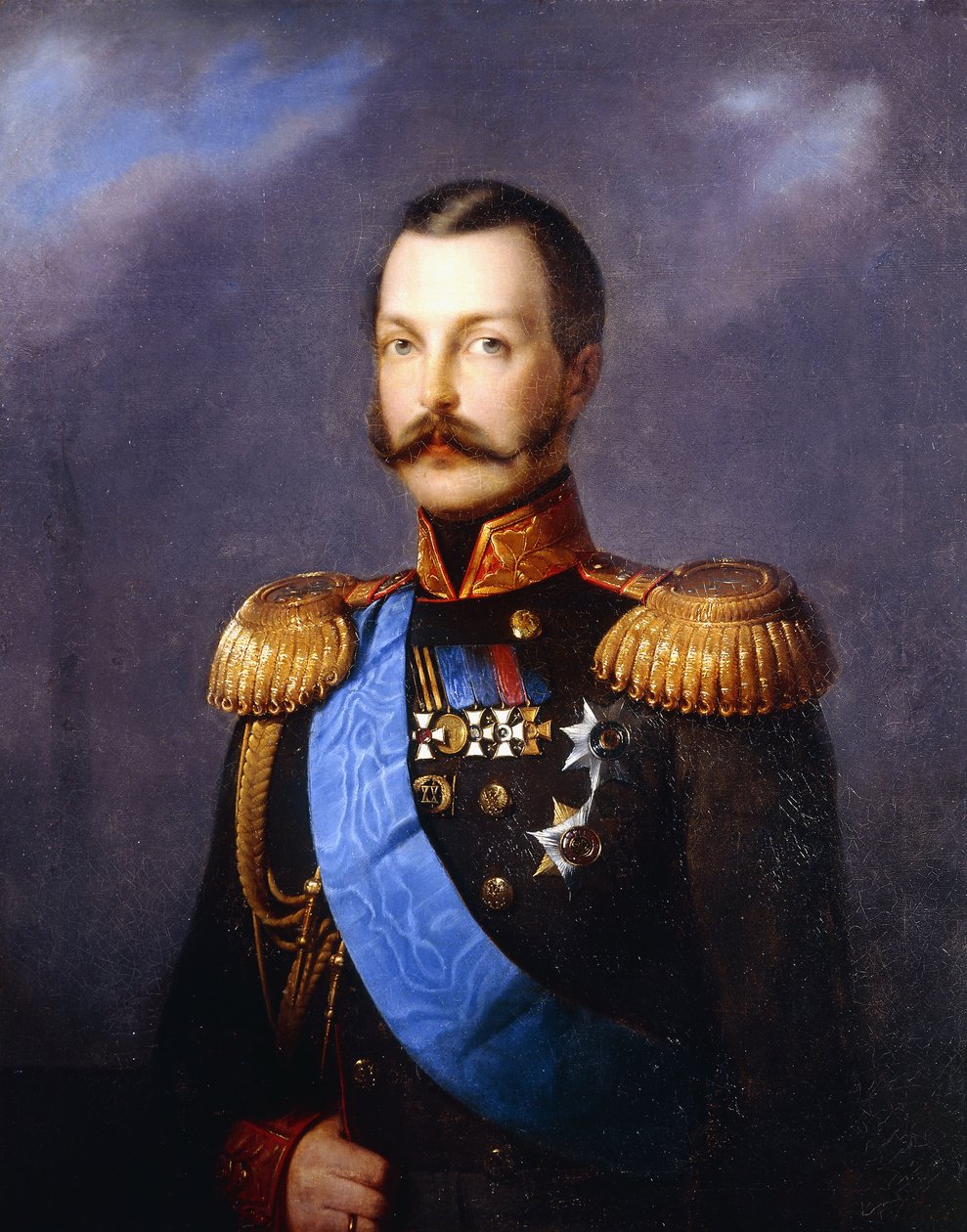 Portræt af zar Alexander II af Paul Rizzoni
