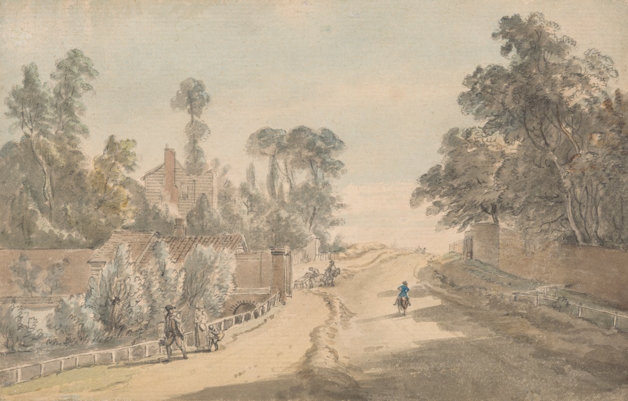 Bayswater - London af Paul Sandby