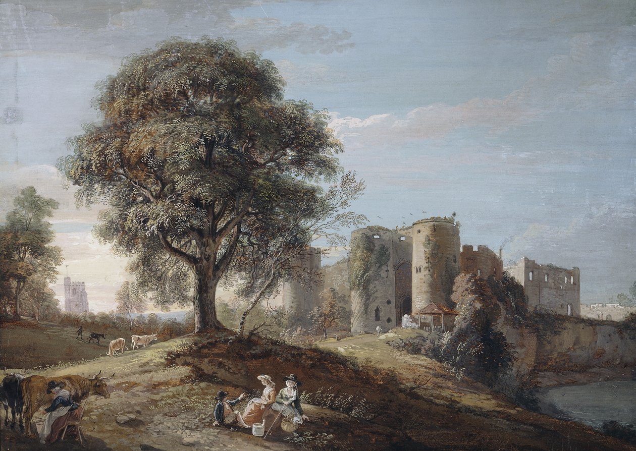 Chepstow Castle, 1790