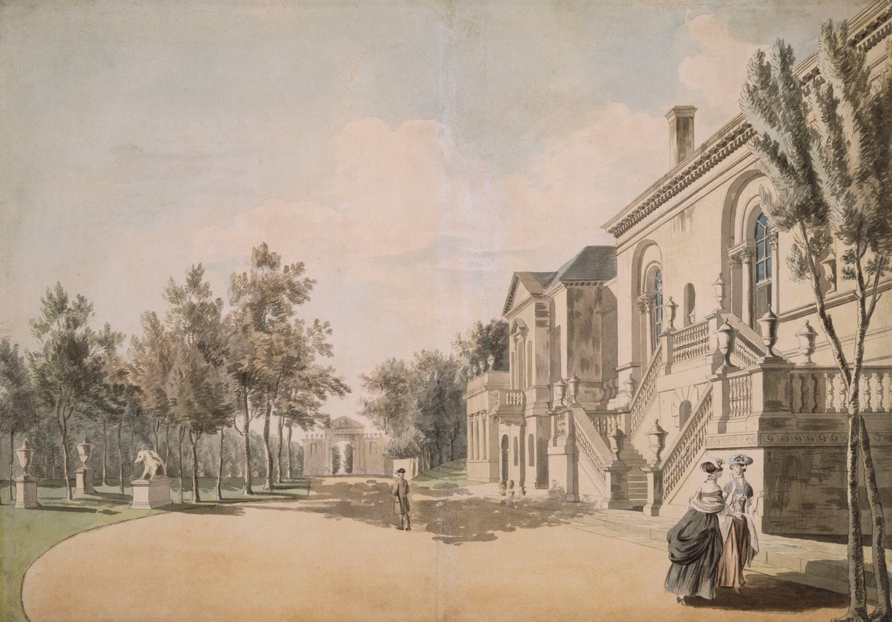 Chiswick House, 1766-1768 af Paul Sandby