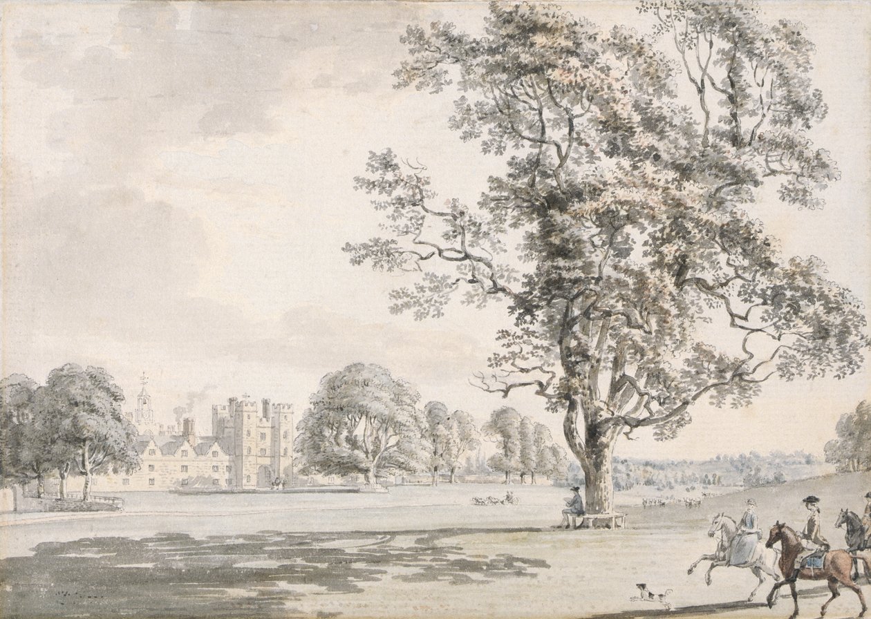 Knole Park af Paul Sandby