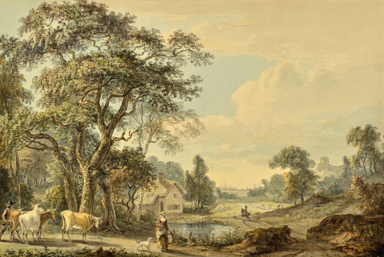 Landskab af Paul Sandby
