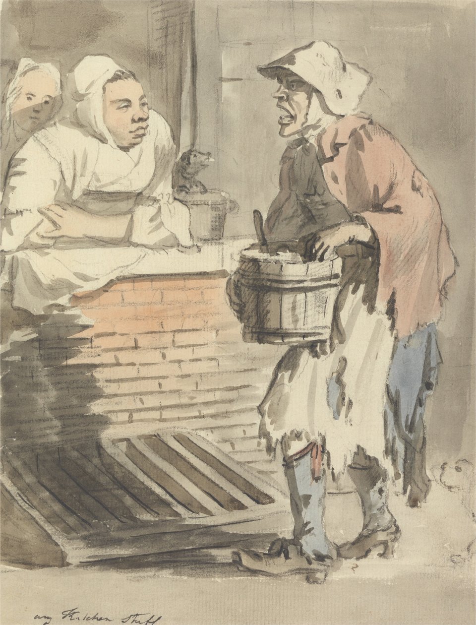 London Cries- Alle køkkenting af Paul Sandby