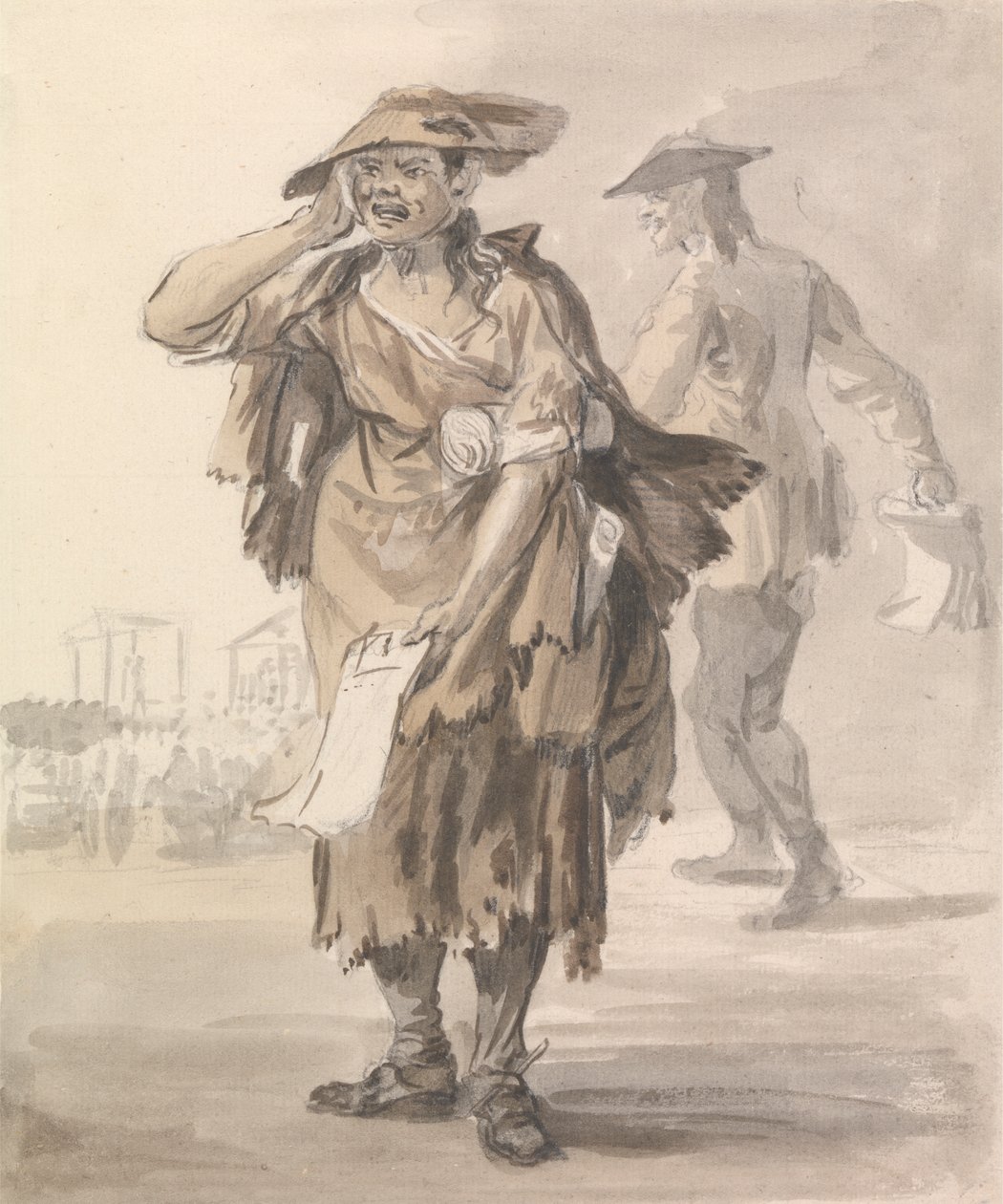 London Cries: Last Dying Speech and Confession af Paul Sandby