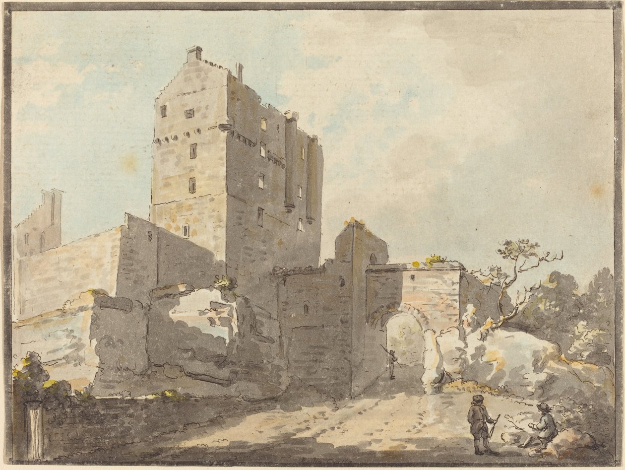 Roslin Slot af Paul Sandby