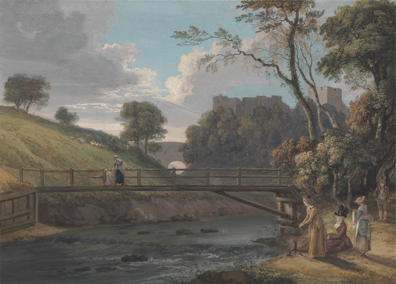 Roslin Castle, Midlothian af Paul Sandby