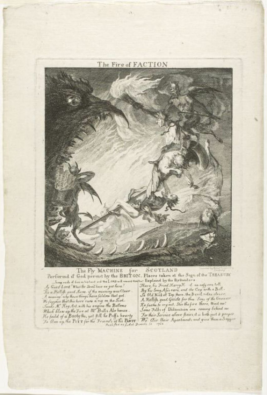 Fraktionens ild af Paul Sandby