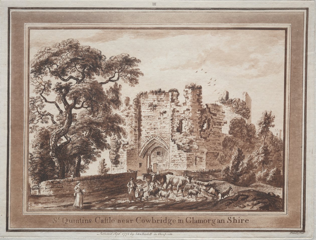 Tolv udsigter i det sydlige Wales: St. Quintin