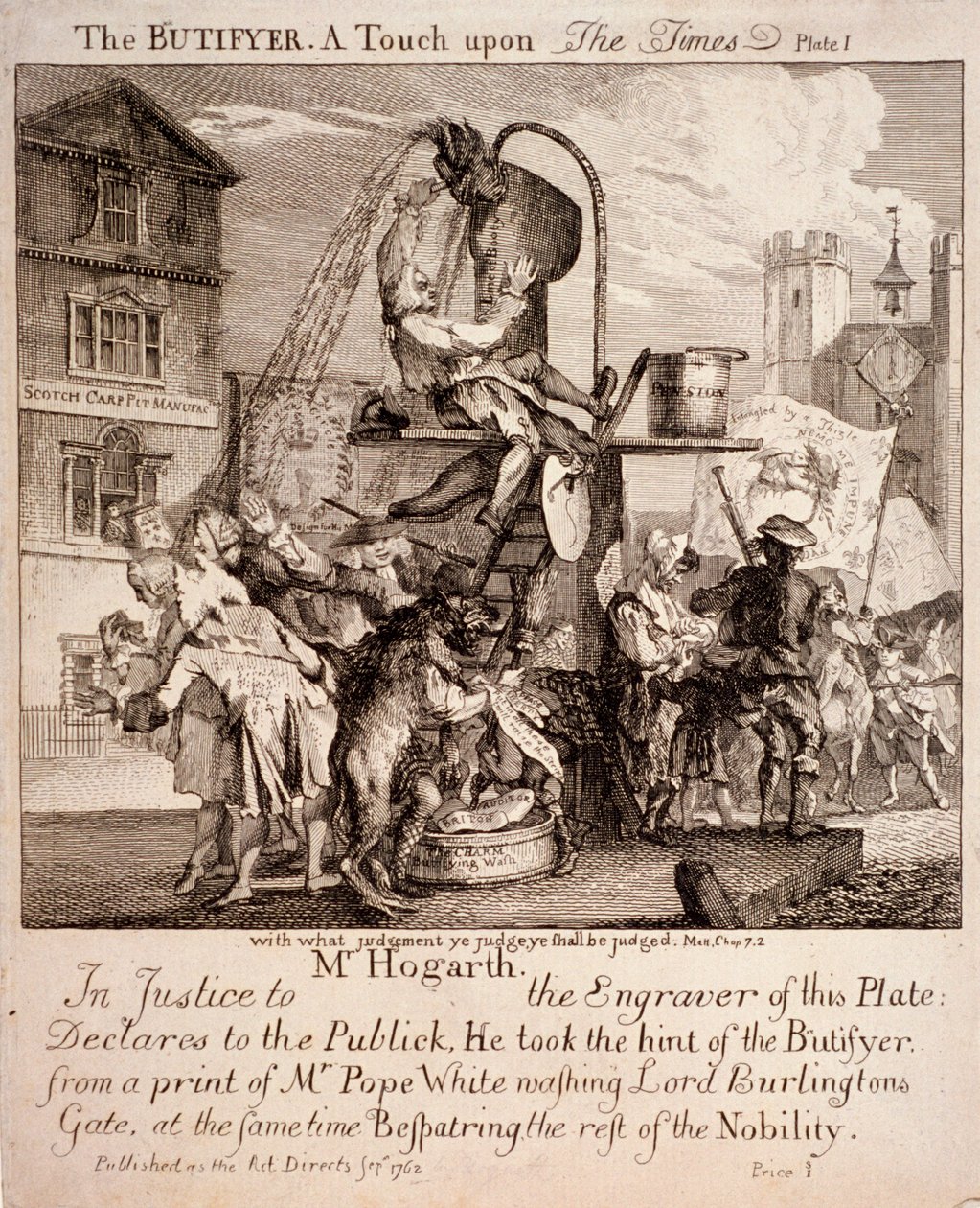 William Hogarth, 1762 af Paul Sandby