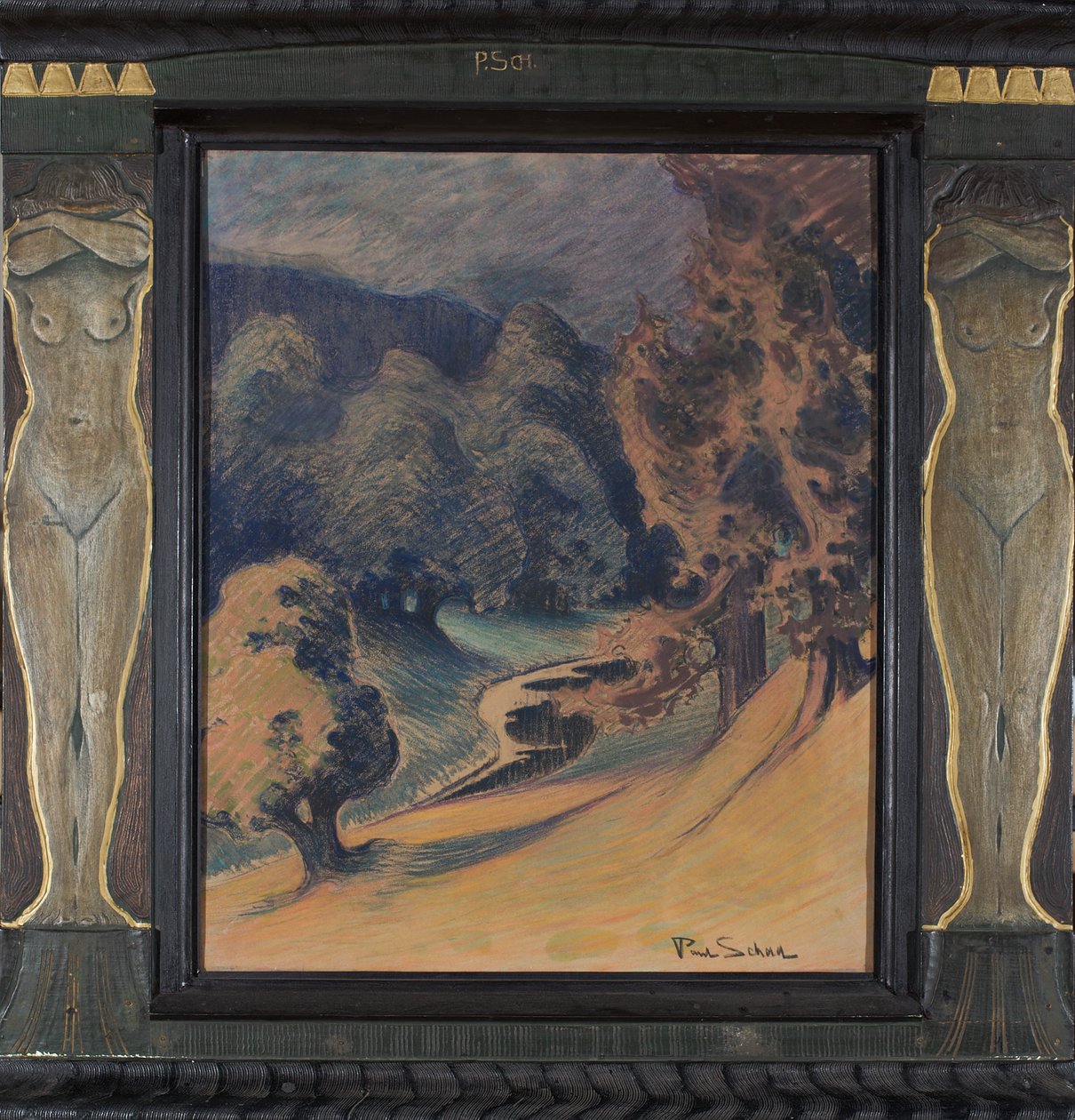 Am Moorbach af Paul Schad Rossa