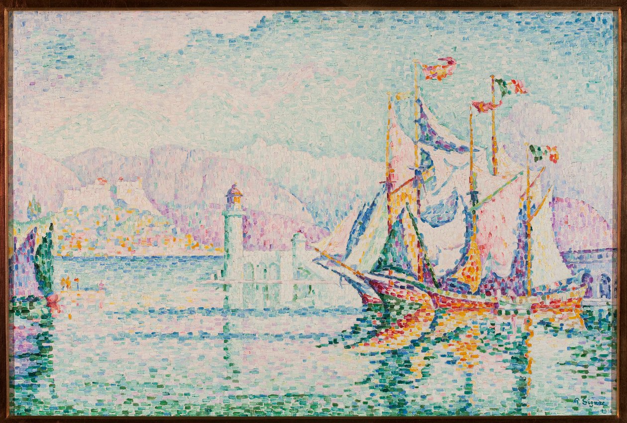 Antibes – Om morgenen af Paul Signac