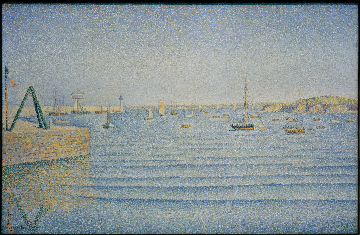 Portrieux havn af Paul Signac