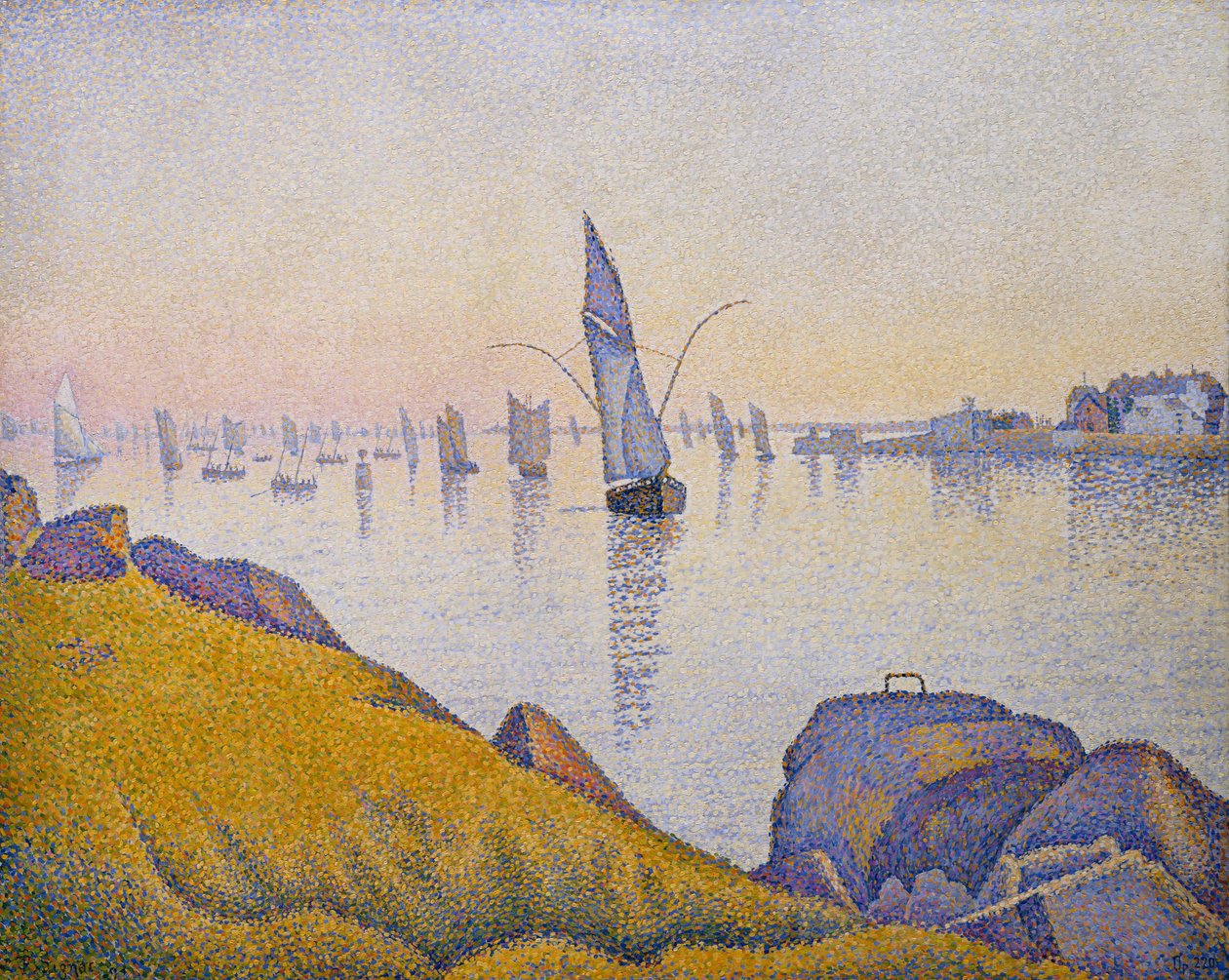 Aftenro, Concarneau, opus 220 (Allegro Maestoso) af Paul Signac