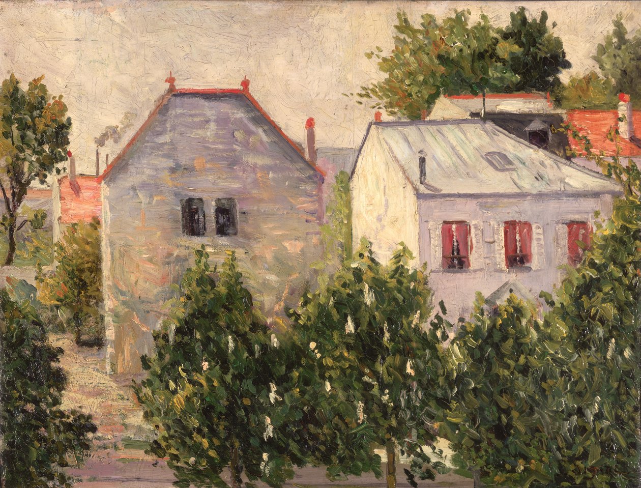 Have ved Asnieres af Paul Signac
