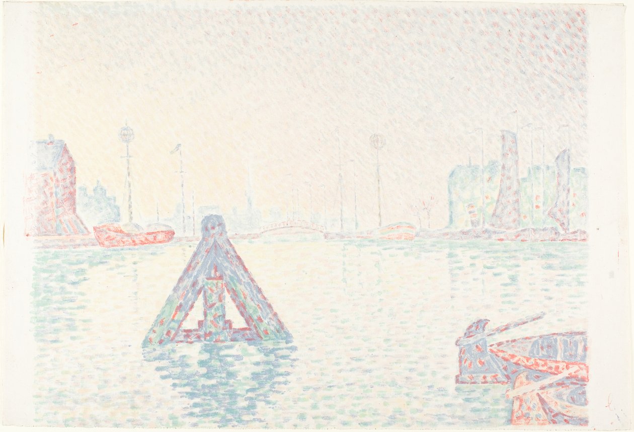 I Holland - Bøjen af Paul Signac