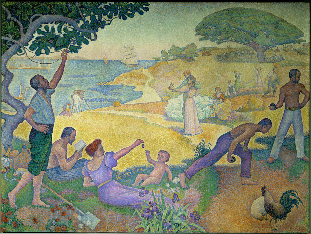I harmoniens tid. Guldalderen er ikke i fortiden, den er i fremtiden, 1896. af Paul Signac