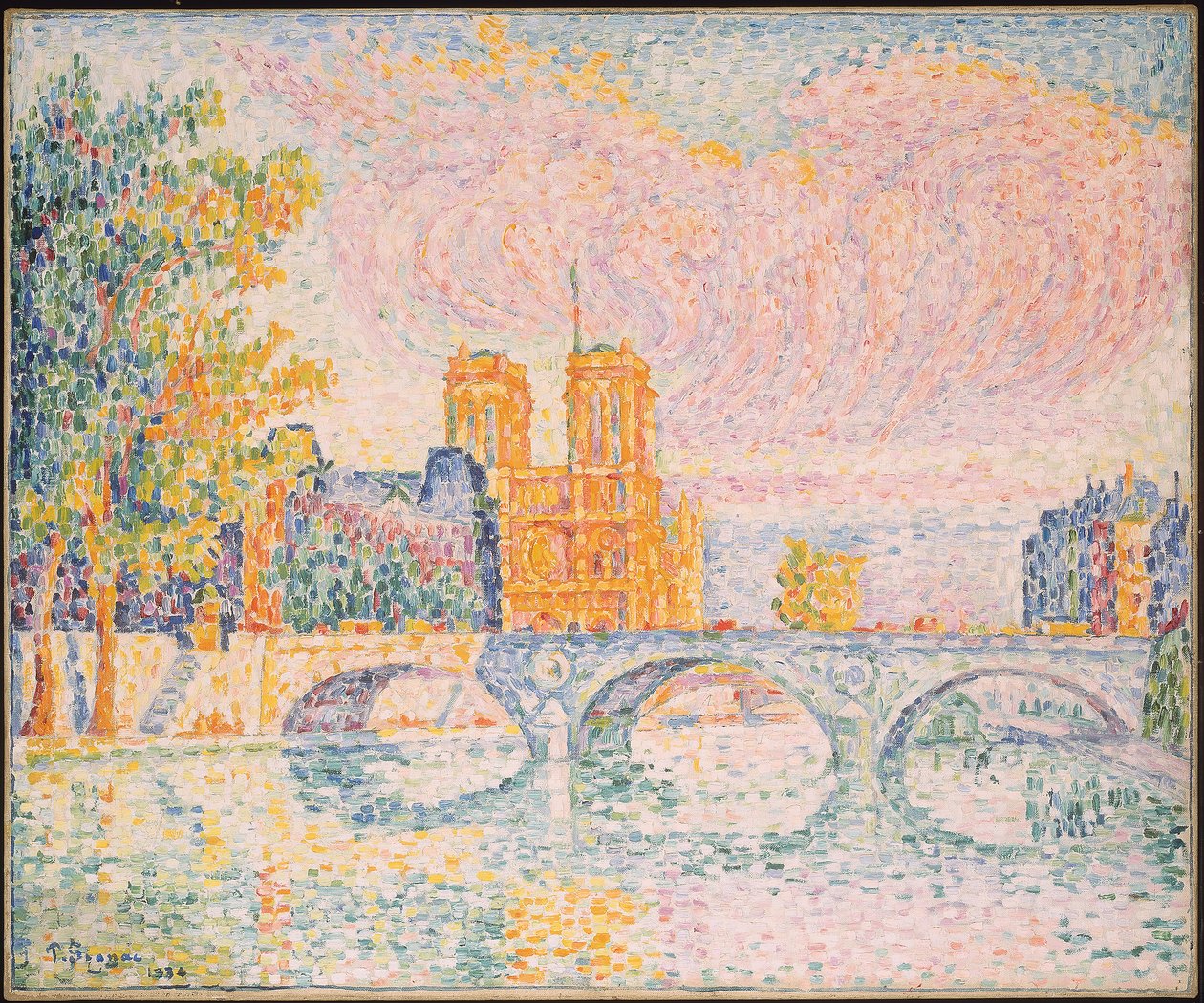 Byen. Paris af Paul Signac