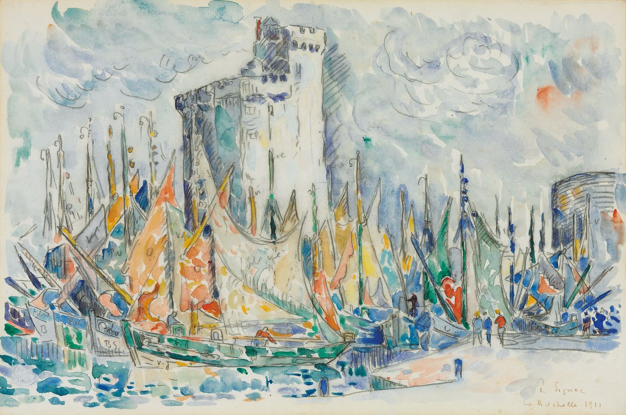 La Rochelle, 1911 af Paul Signac
